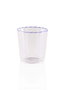 Hermia Vaso de Vidrio Azul 300 ml